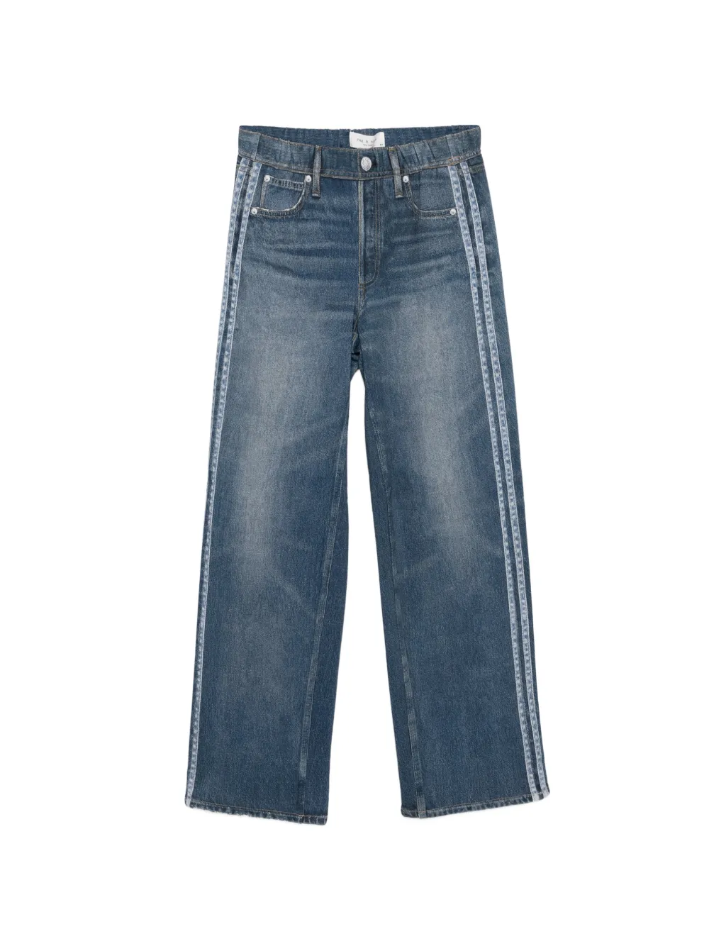 rag & bone Miramar side-stripe trousers - Blu