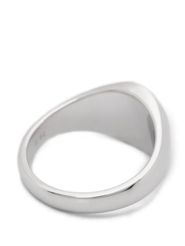 Tom Wood Kim Ice Ring | Silver | FARFETCH IE
