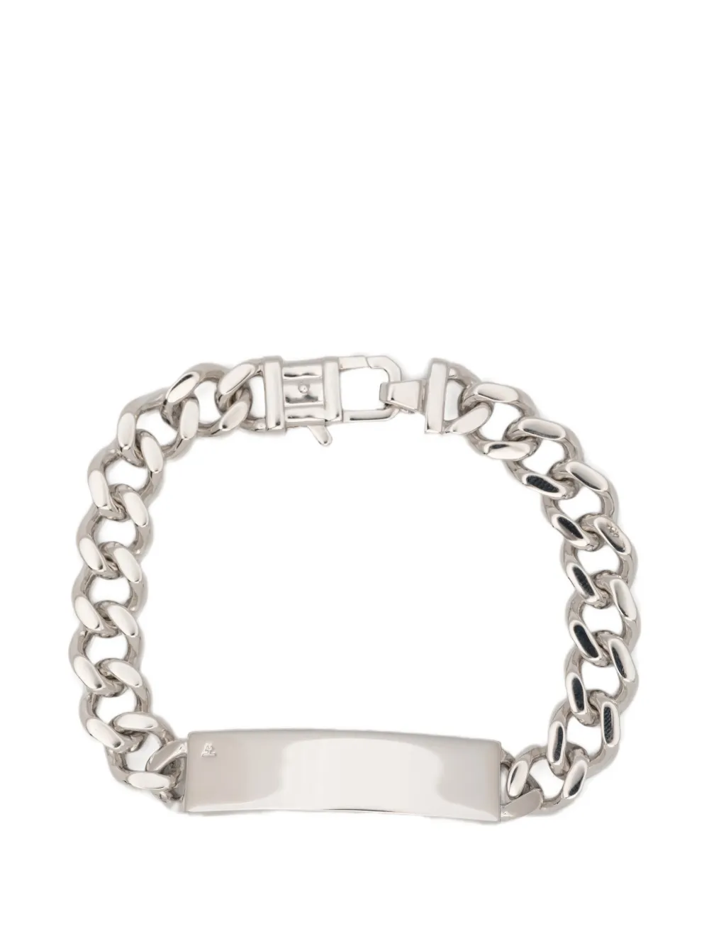 Tom Wood ID chain bracelet - Argento