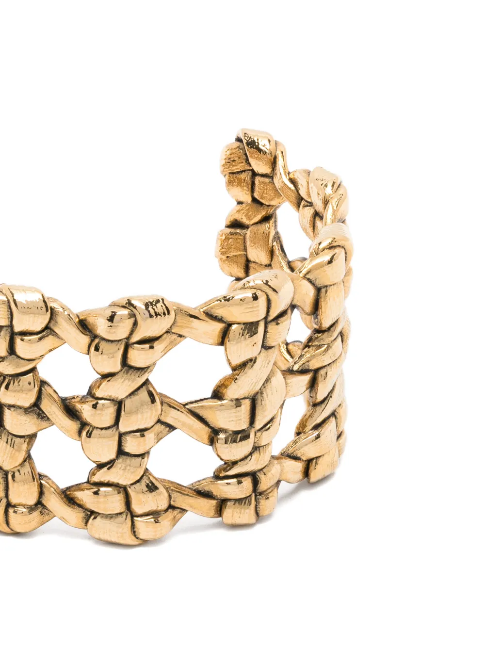  Aurelie Bidermann Maddock Woven Bracelet - Gold 