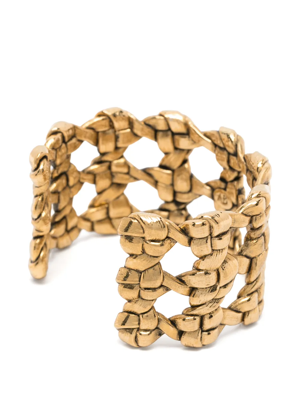  Aurelie Bidermann Maddock Woven Bracelet - Gold 