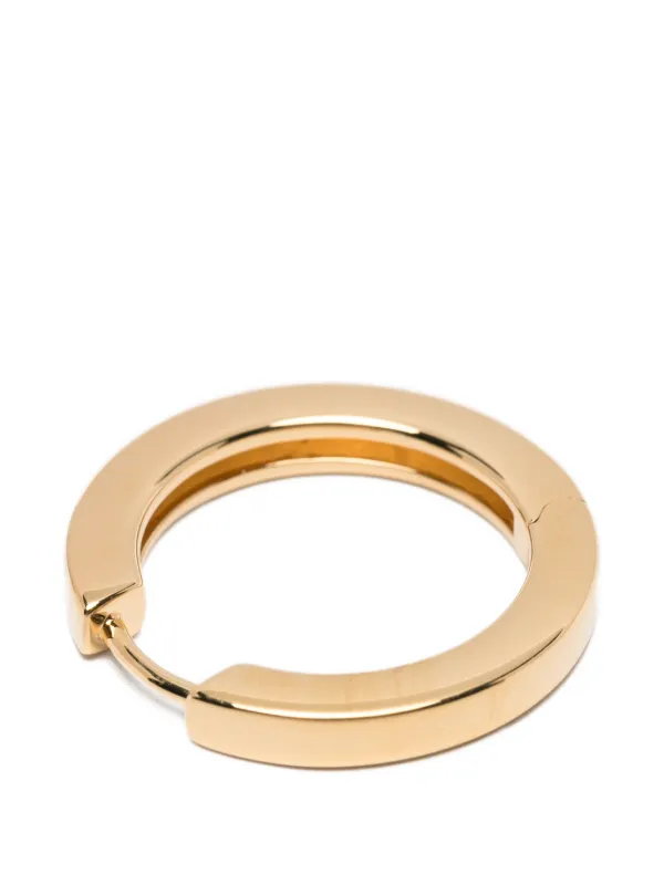Tom Wood Beck フープピアス M | ゴールドトーン | FARFETCH JP