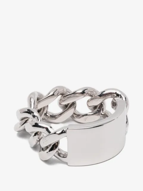 Tom Wood large ID chain-link ring