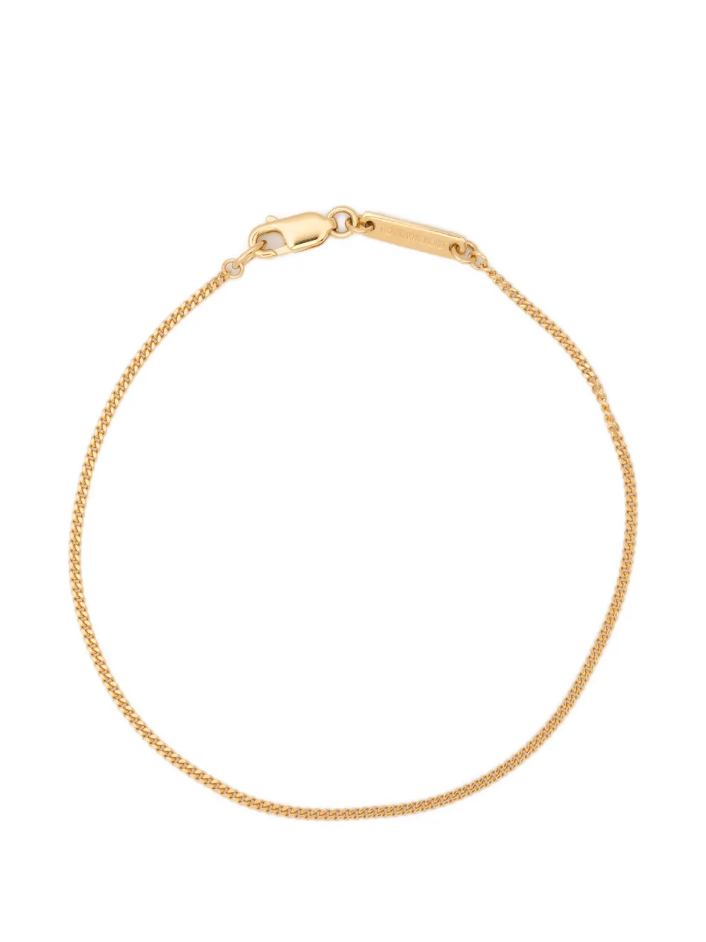 Tom Wood Jil curb-chain bracelet - Oro