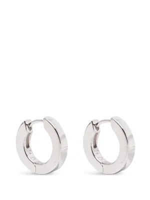 Hatton Labs シルバー Round S ピアス Hatton Labs マルチストーン ピアス | シルバートーン | FARFETCH JP