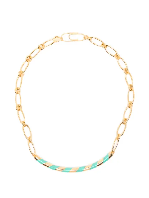 Aurelie Bidermann enamel-detail necklace