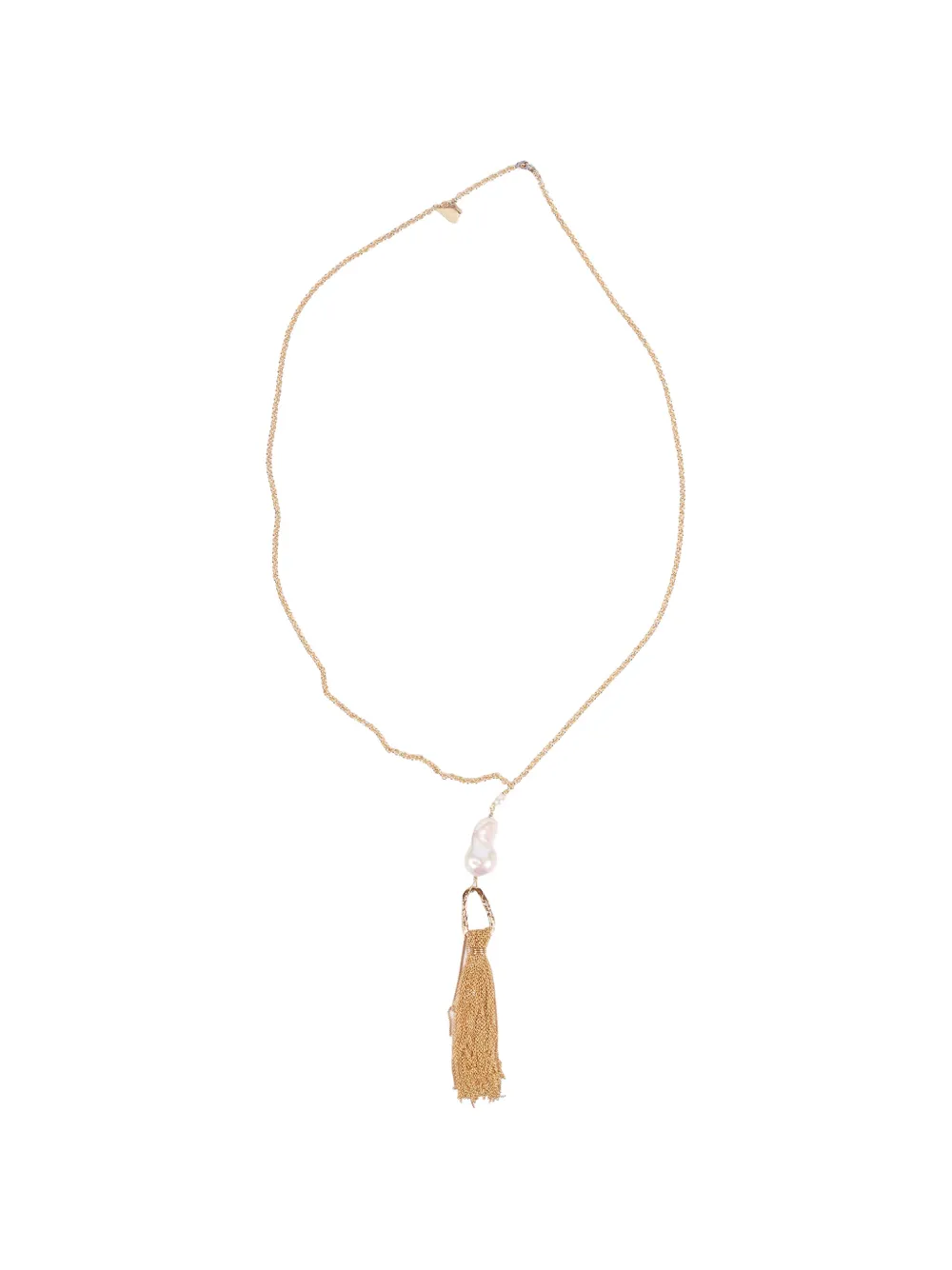 Forte Forte pearl tassel-detail necklace - Oro