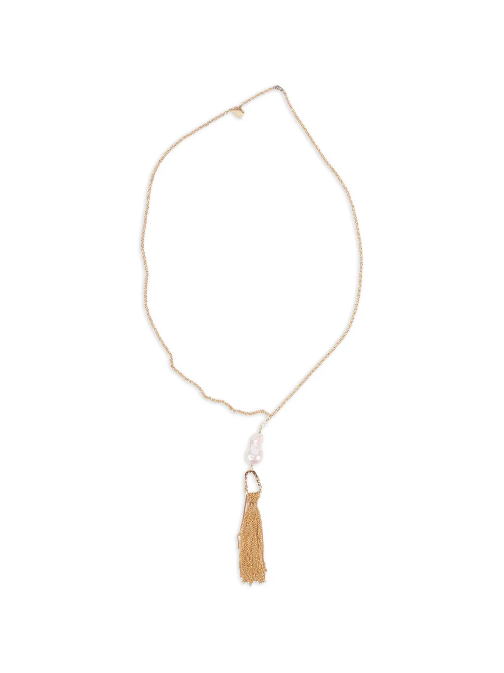 Forte Forte pearl tassel-detail necklace - Oro