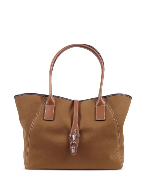 Fay panelled tote bag