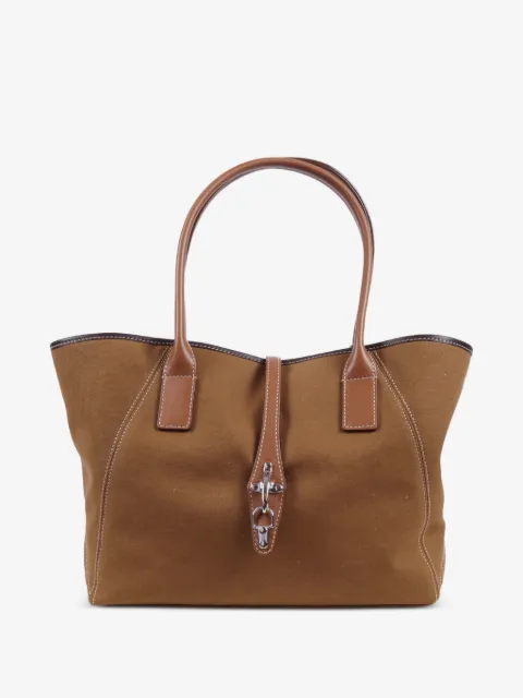 Fay panelled tote bag