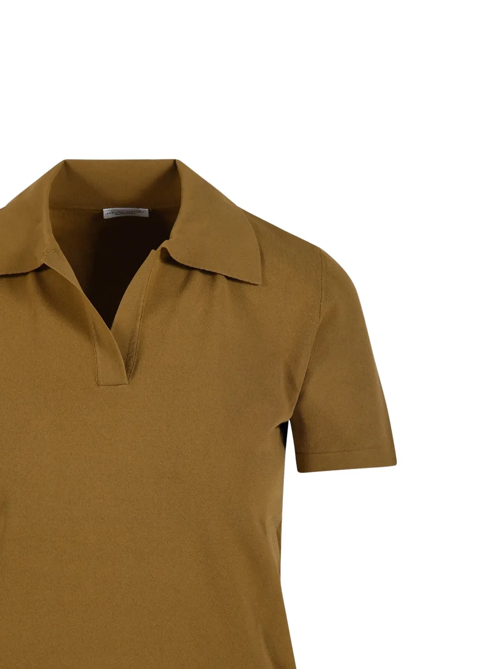 Roberto Collina T-shirt met V-hals Bruin