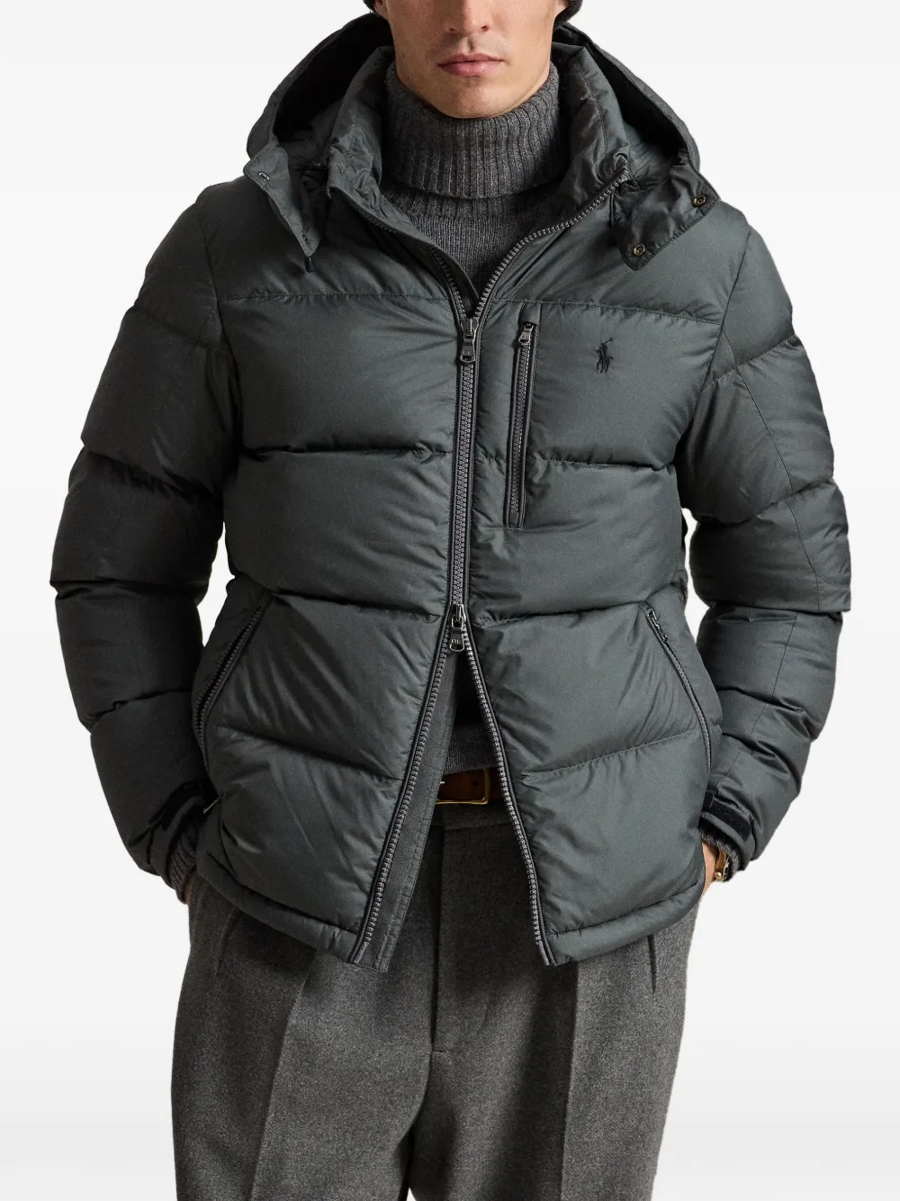 Polo Ralph Lauren Gewatteerd donsjack Grijs