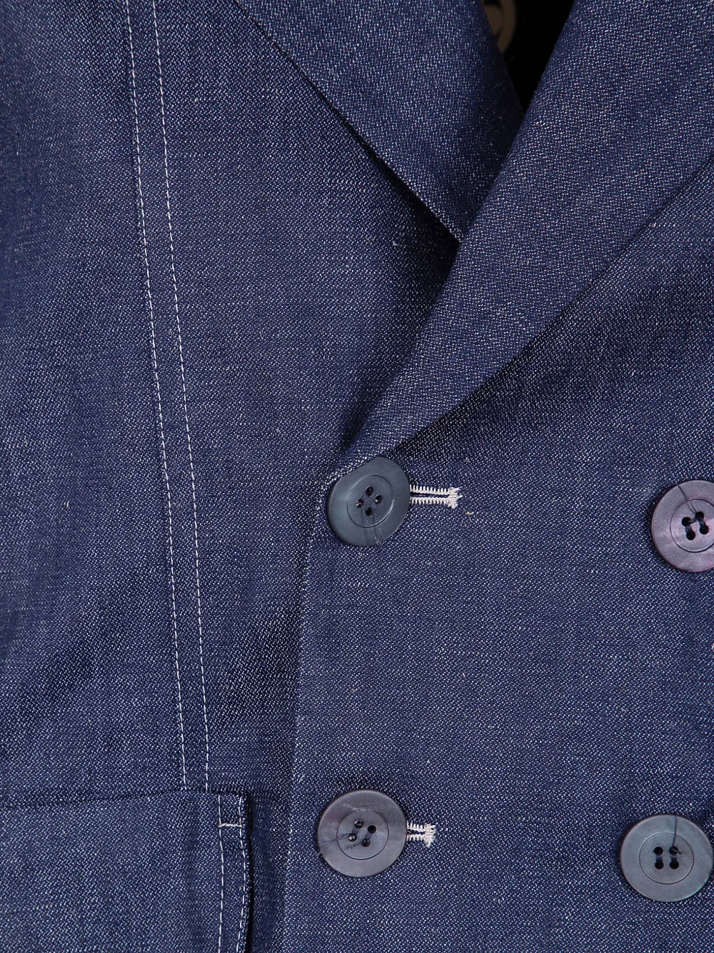  Ibrigu Double-breasted Waistcoat - Blue 