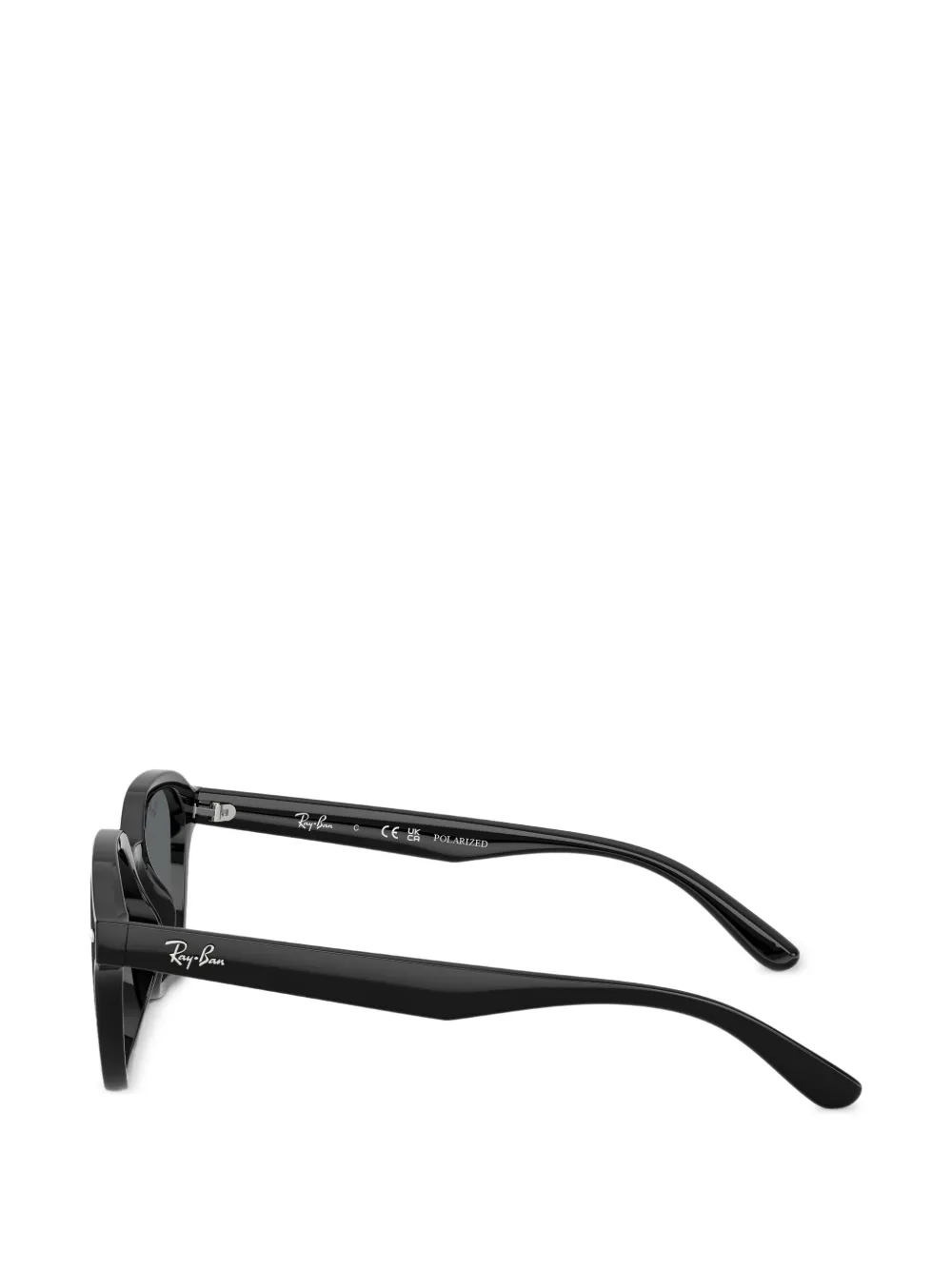 Ray-Ban Zonnebril met vierkant montuur Zwart