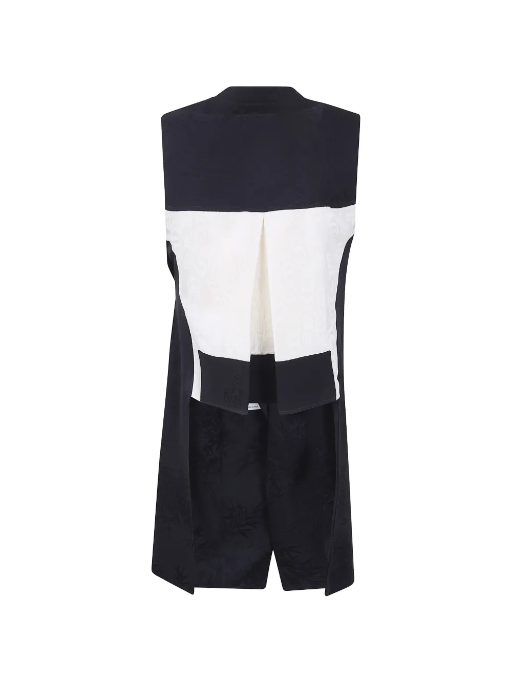 Ibrigu Tie-detail Sleeveless Waistcoat In Black