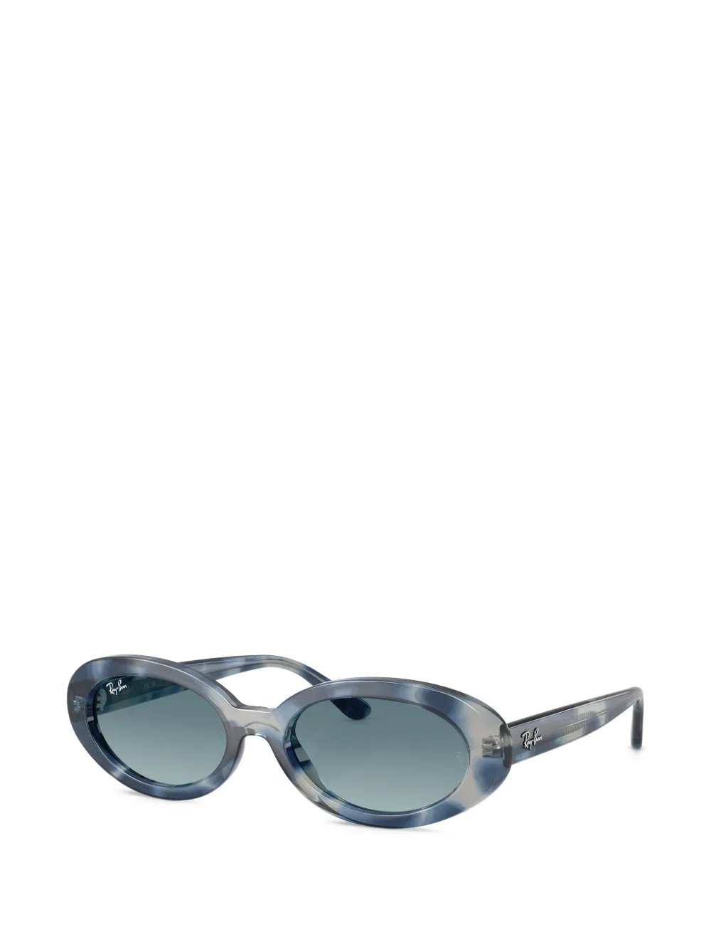 Ray-Ban Zonnebril met ovalen montuur Blauw