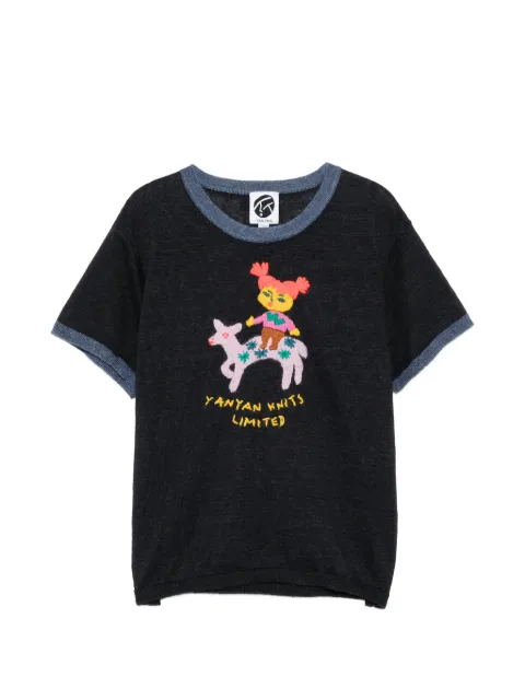 YANYAN KNITS playera Campus