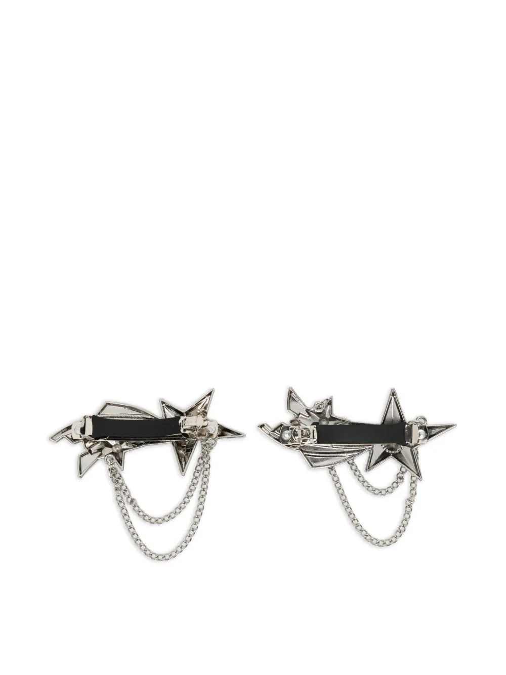 Chopova Lowena Shooting Star Hair Clips | Silver | FARFETCH