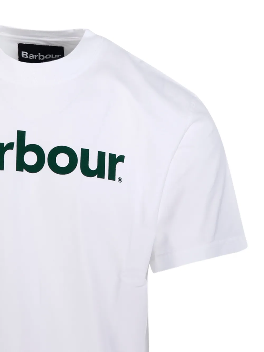Barbour Pensford oversized T-shirt Wit