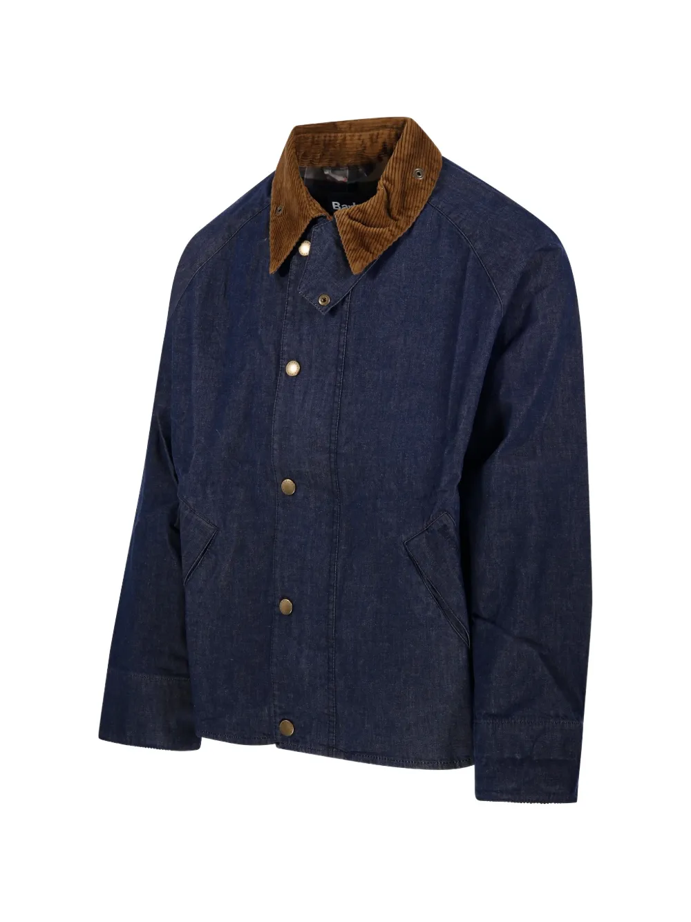  Barbour Transport Denim Casual Jacket - Blue 