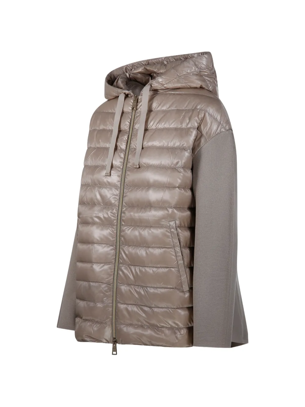  Herno Hooded Quilted Jacket - Grey 