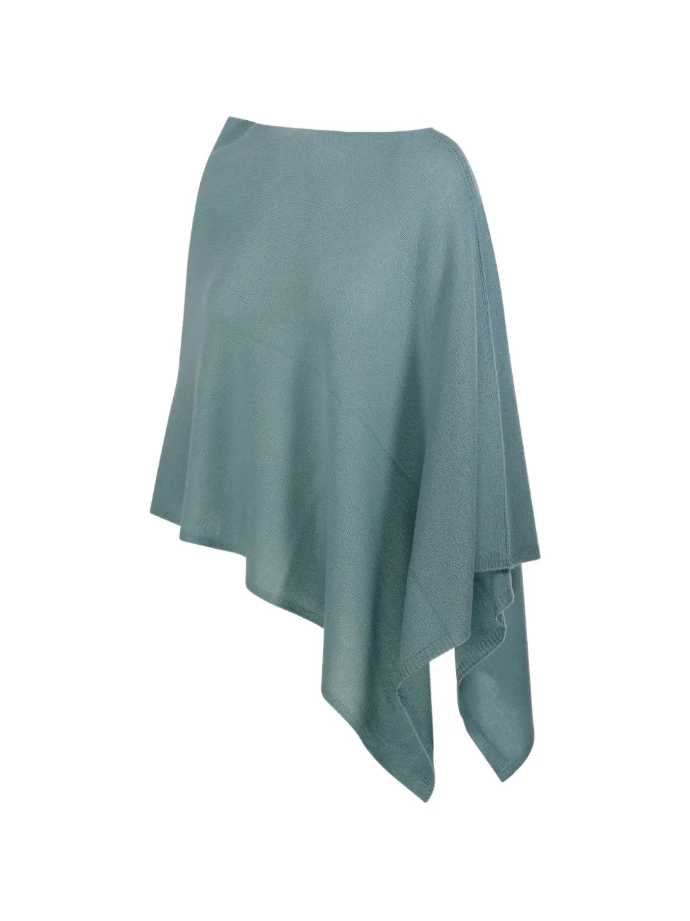  Beyou Asymmetric Poncho - Blue 