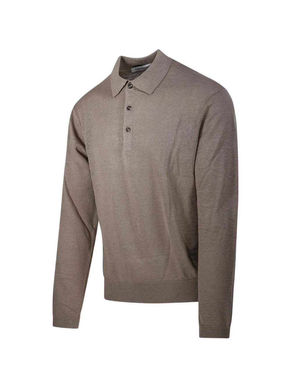  Diana Studio Buttoned Polo Shirt - Brown 