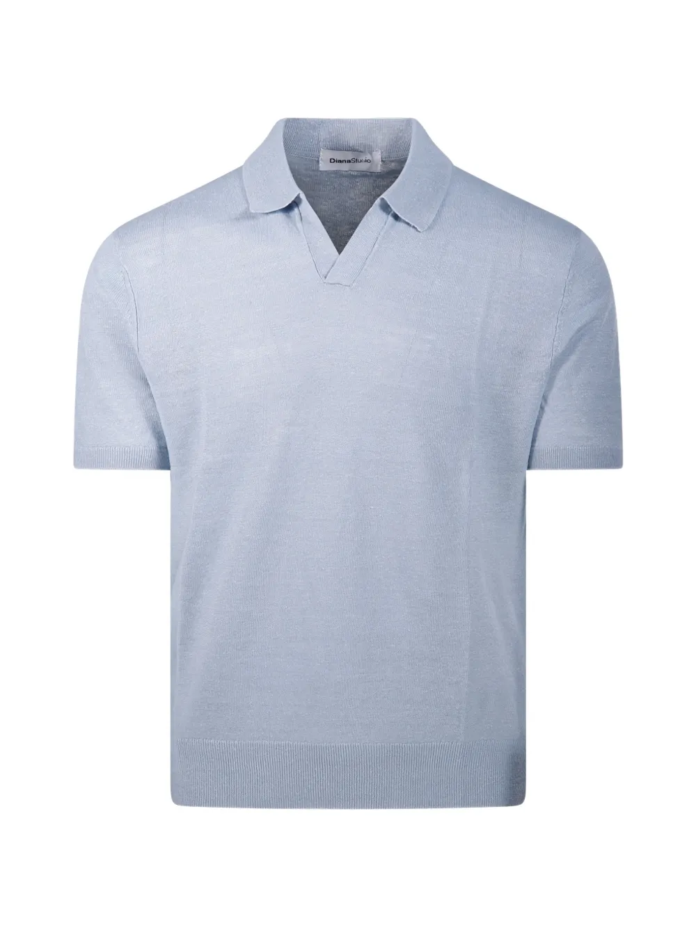 Diana Studio V-neck polo shirt - Blau