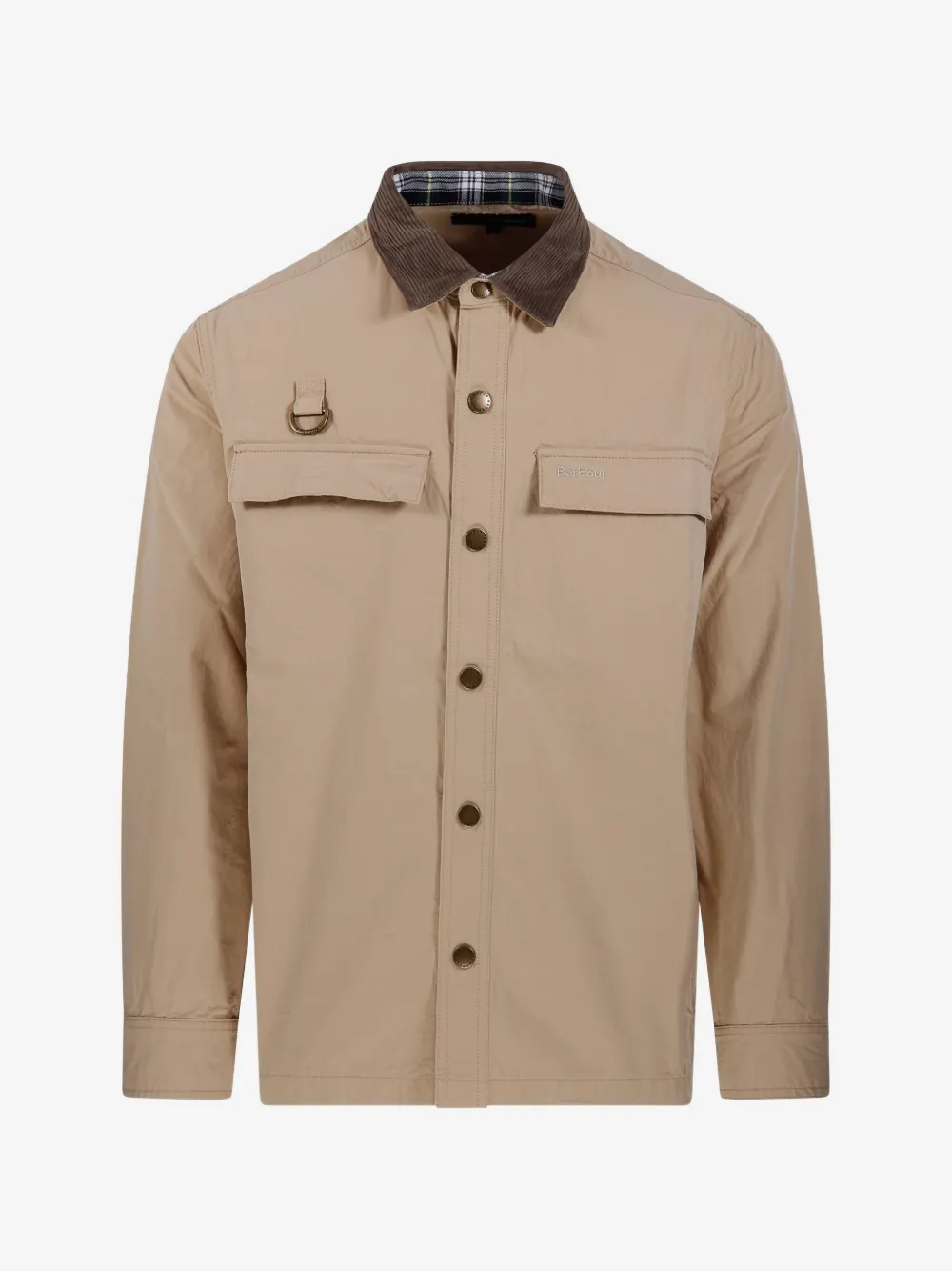 Barbour 스페이 릴랙스 핏 오버셔츠 | 뉴트럴 | Image 1