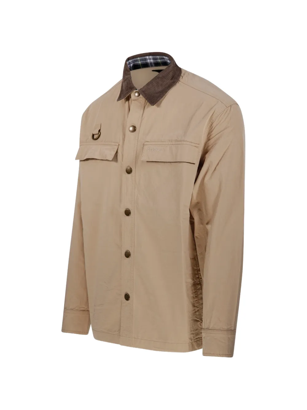 Barbour Spey ruimvallend shirtjack Beige