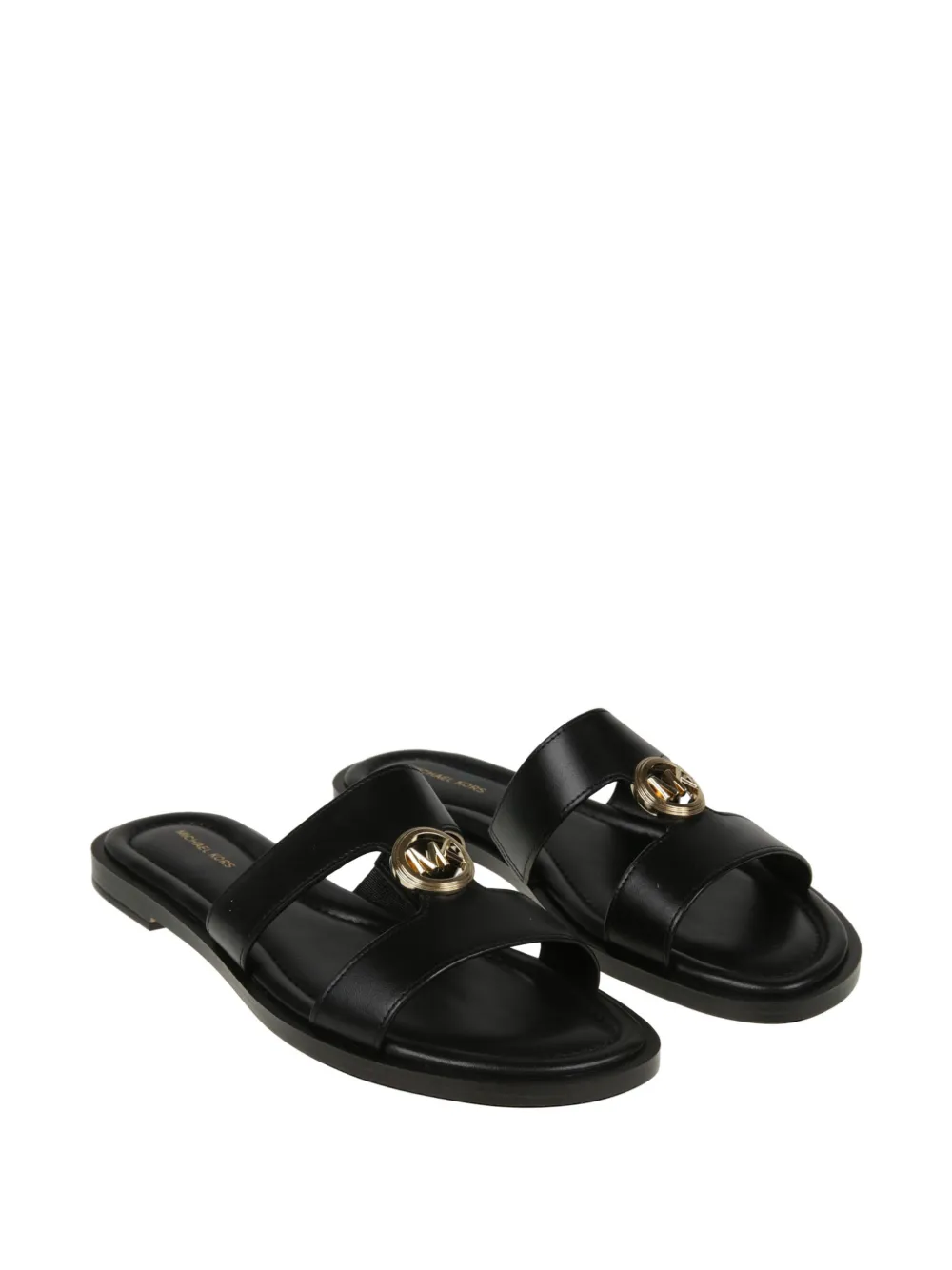 Michael Kors Sandalen met logo Zwart