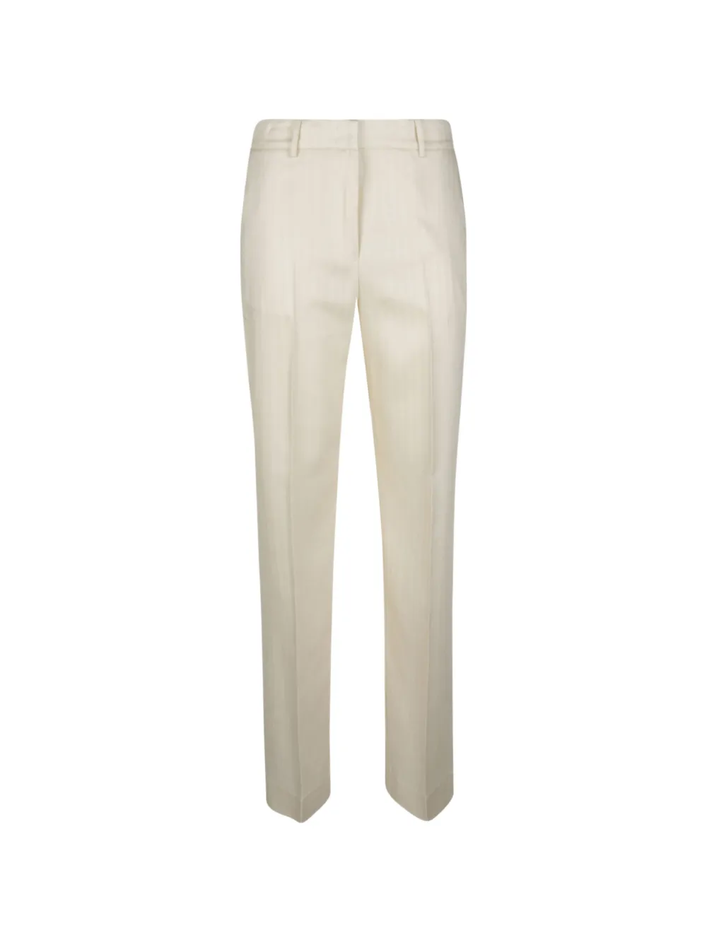 ERMANNO FIRENZE straight trousers - Bianco