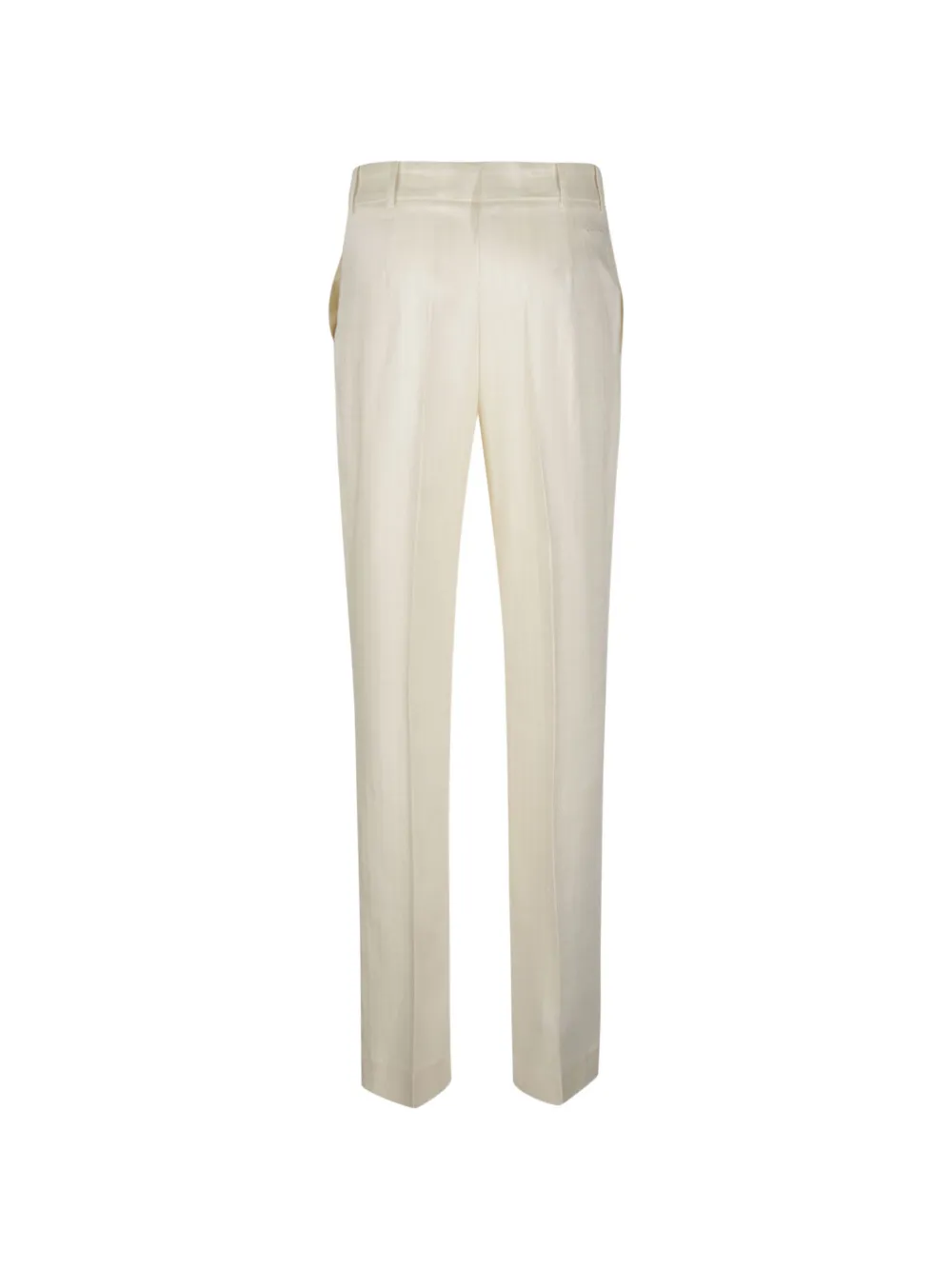  Ermanno Firenze Straight Trousers - White 