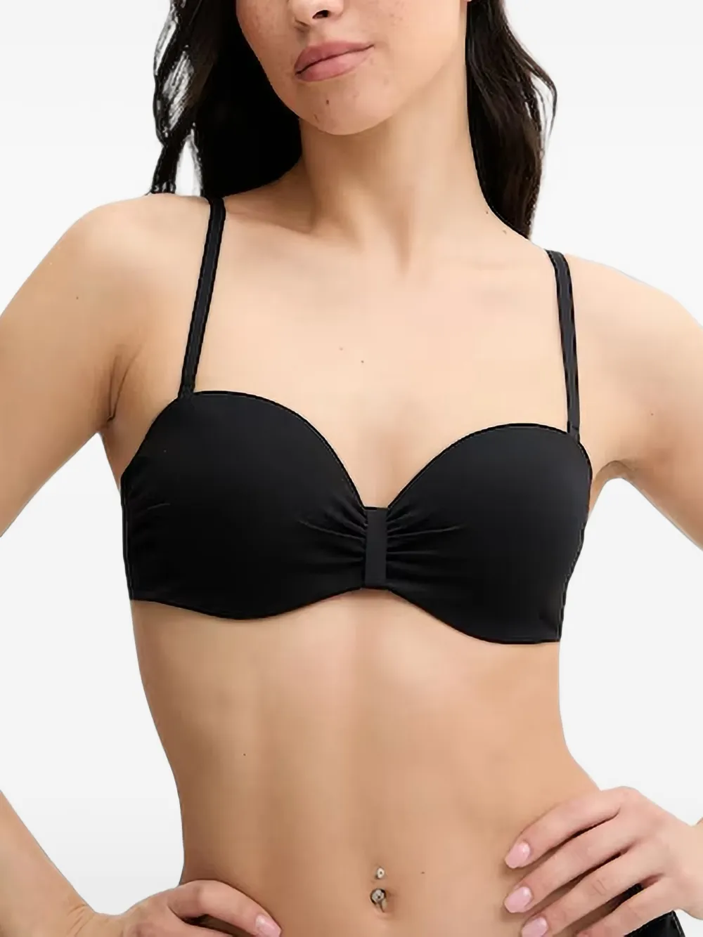 Chantelle Icon bandeau bikini top - Nero