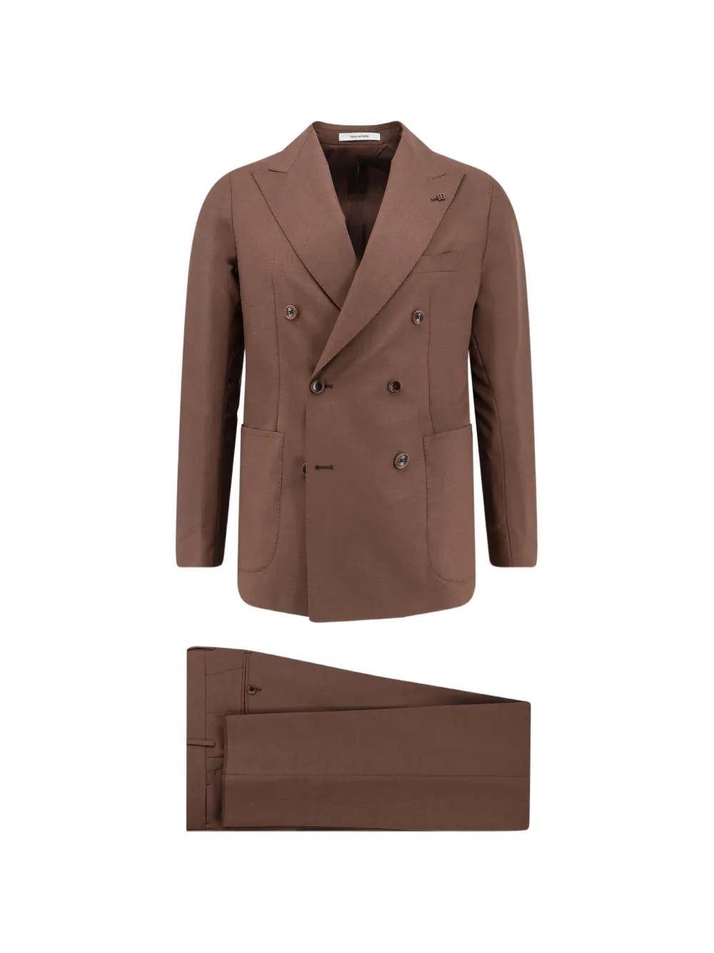 Tagliatore double-breasted suit - Marrone