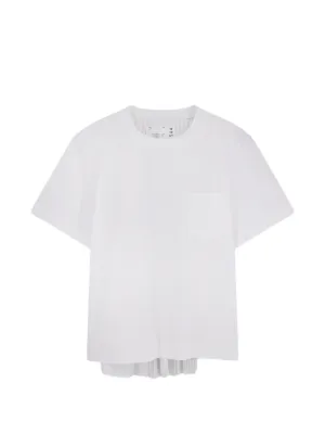 Noir Kei Ninomiya ラッフル Tシャツ | ホワイト | FARFETCH JP