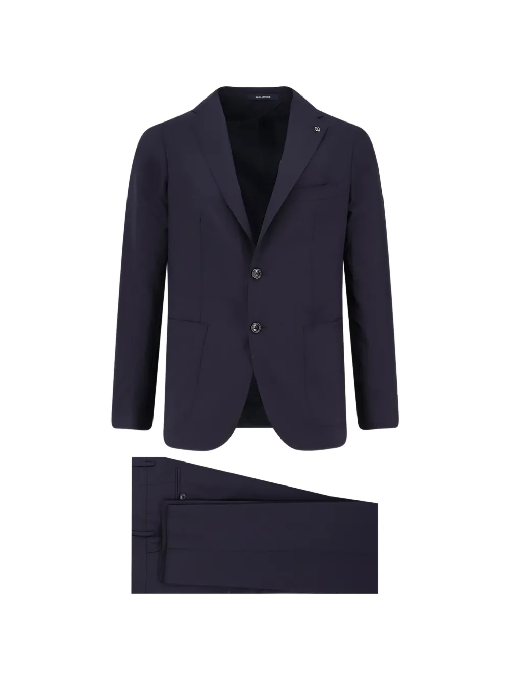 Tagliatore notched lapel suit - Blu
