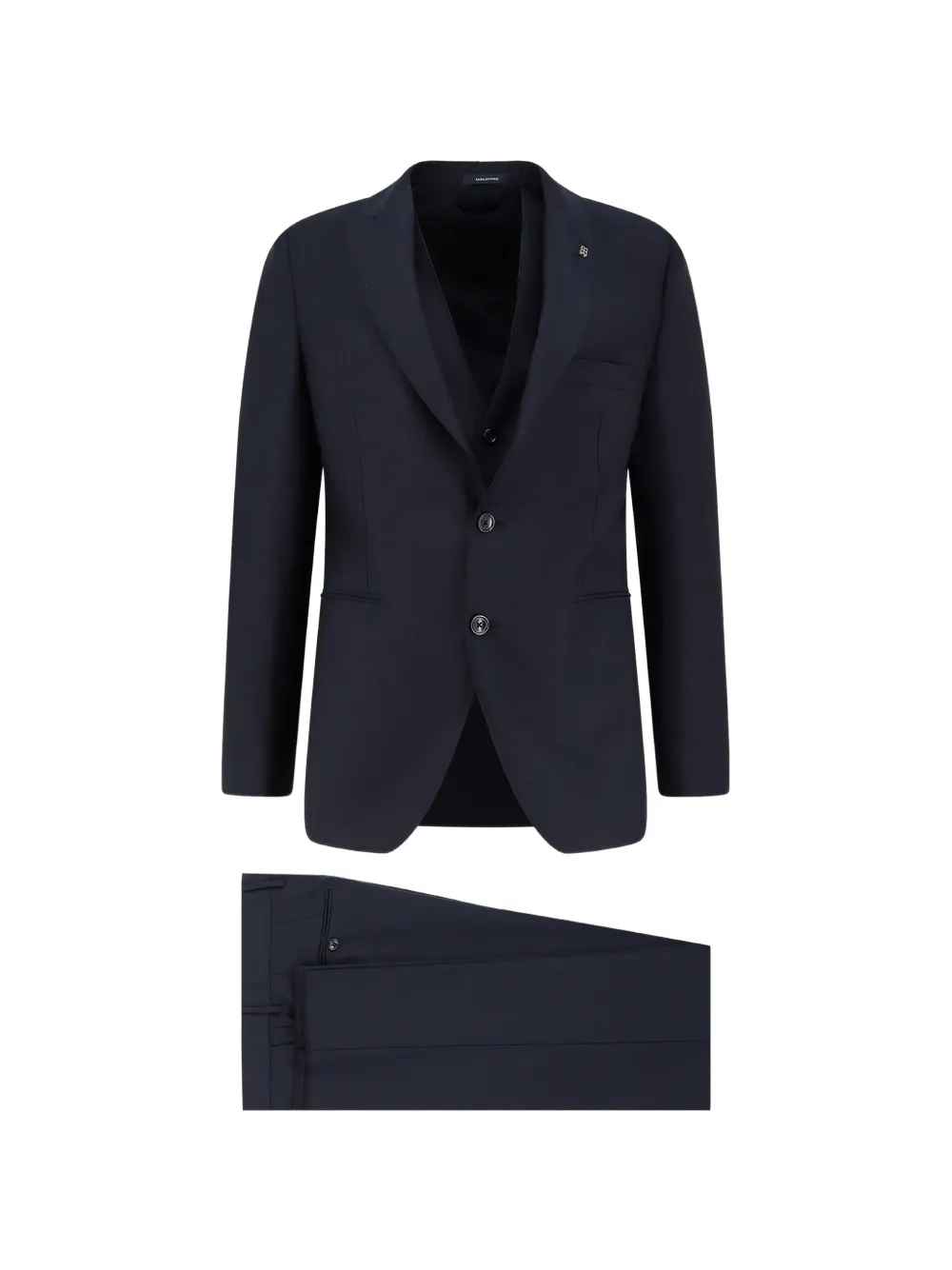 Tagliatore peak lapel suit - Blu