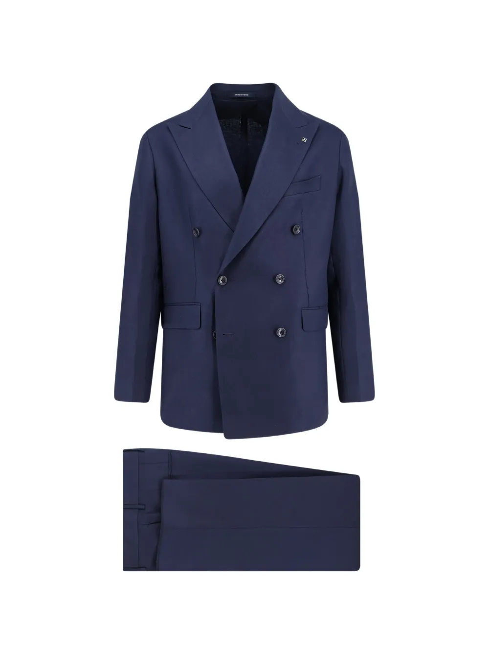 Tagliatore double-breasted suit - Blu