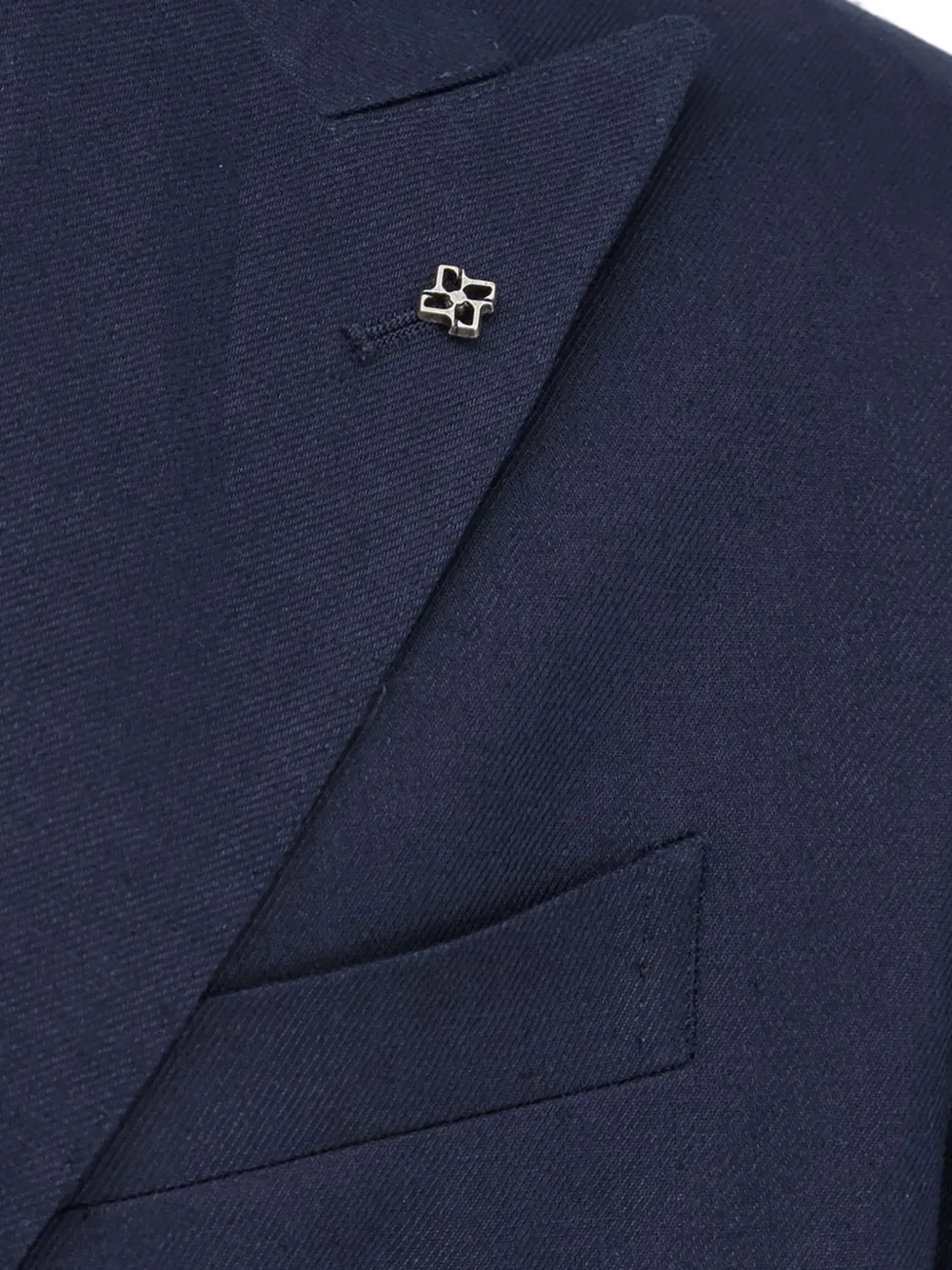 Tagliatore Pak met dubbele rij knopen Blauw