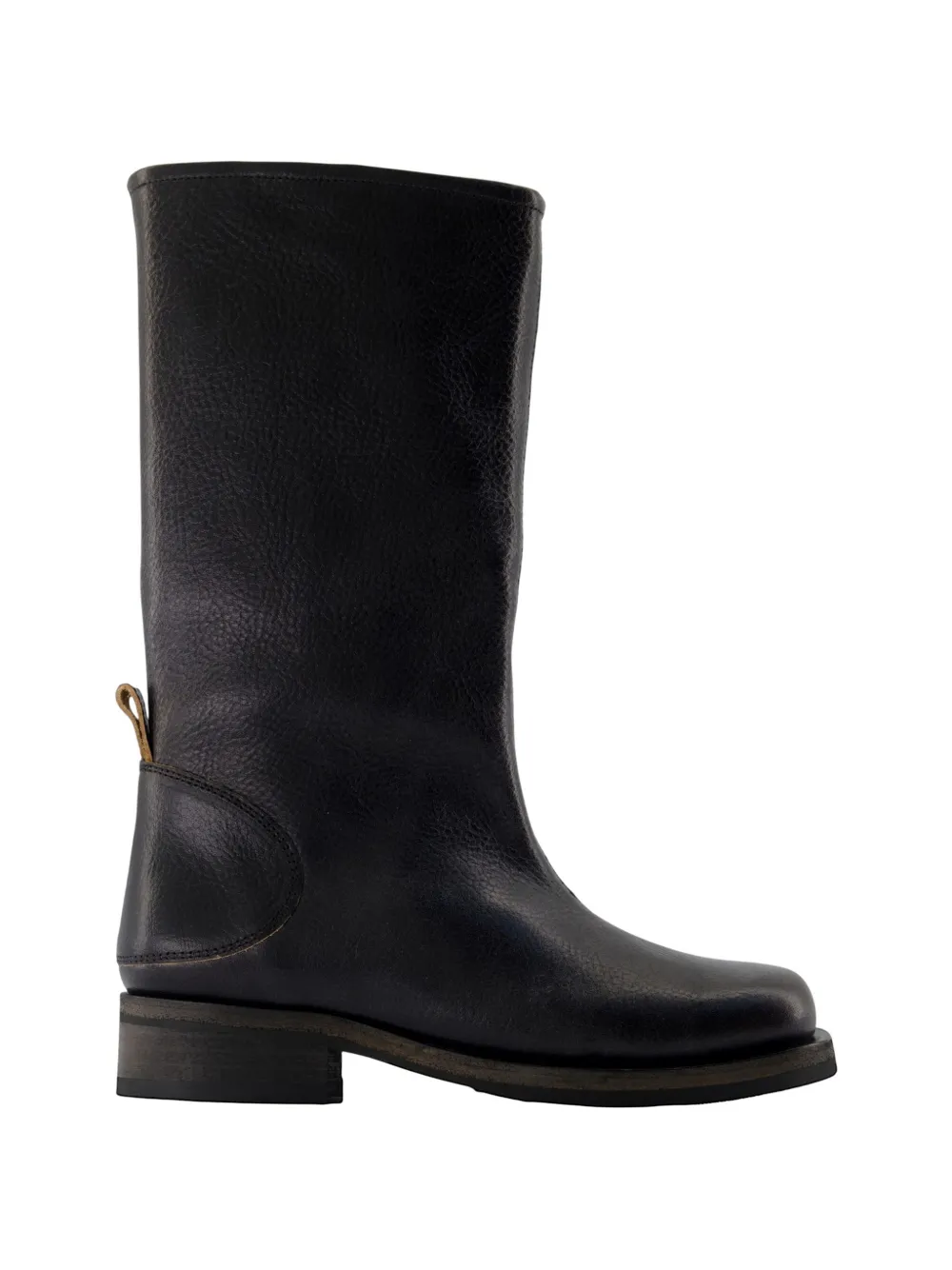 OUR LEGACY Haul Camion almond toe leather boots - Nero