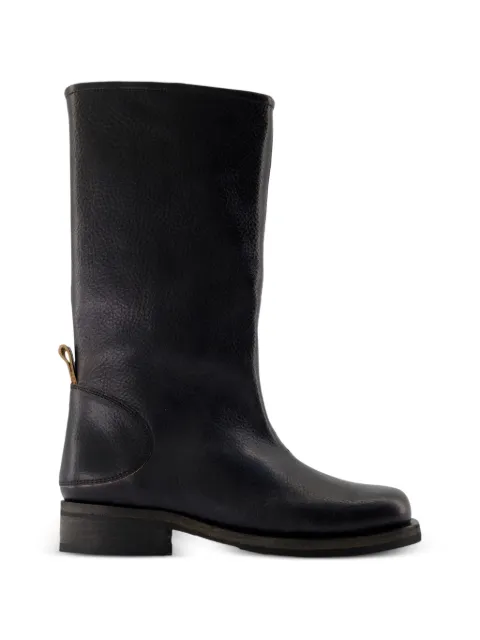 OUR LEGACY Haul Camion almond toe leather boots
