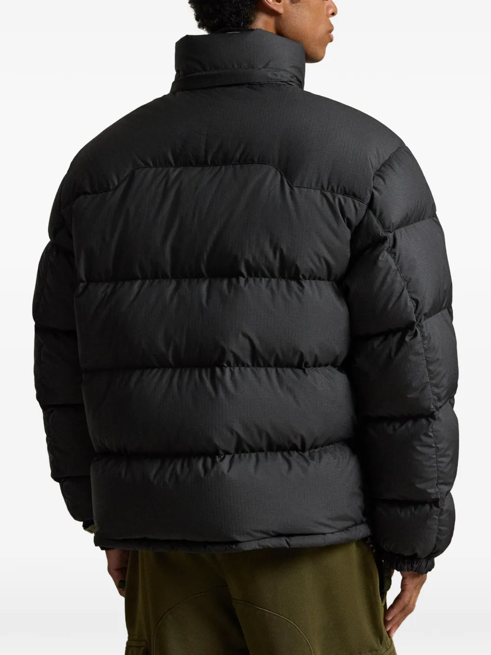 Polo Ralph Lauren Donsjack met capuchon Zwart