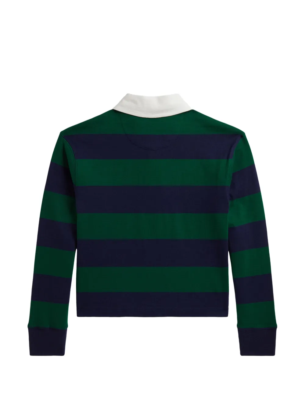 POLO RALPH LAUREN KIDS Gestreept poloshirt Groen
