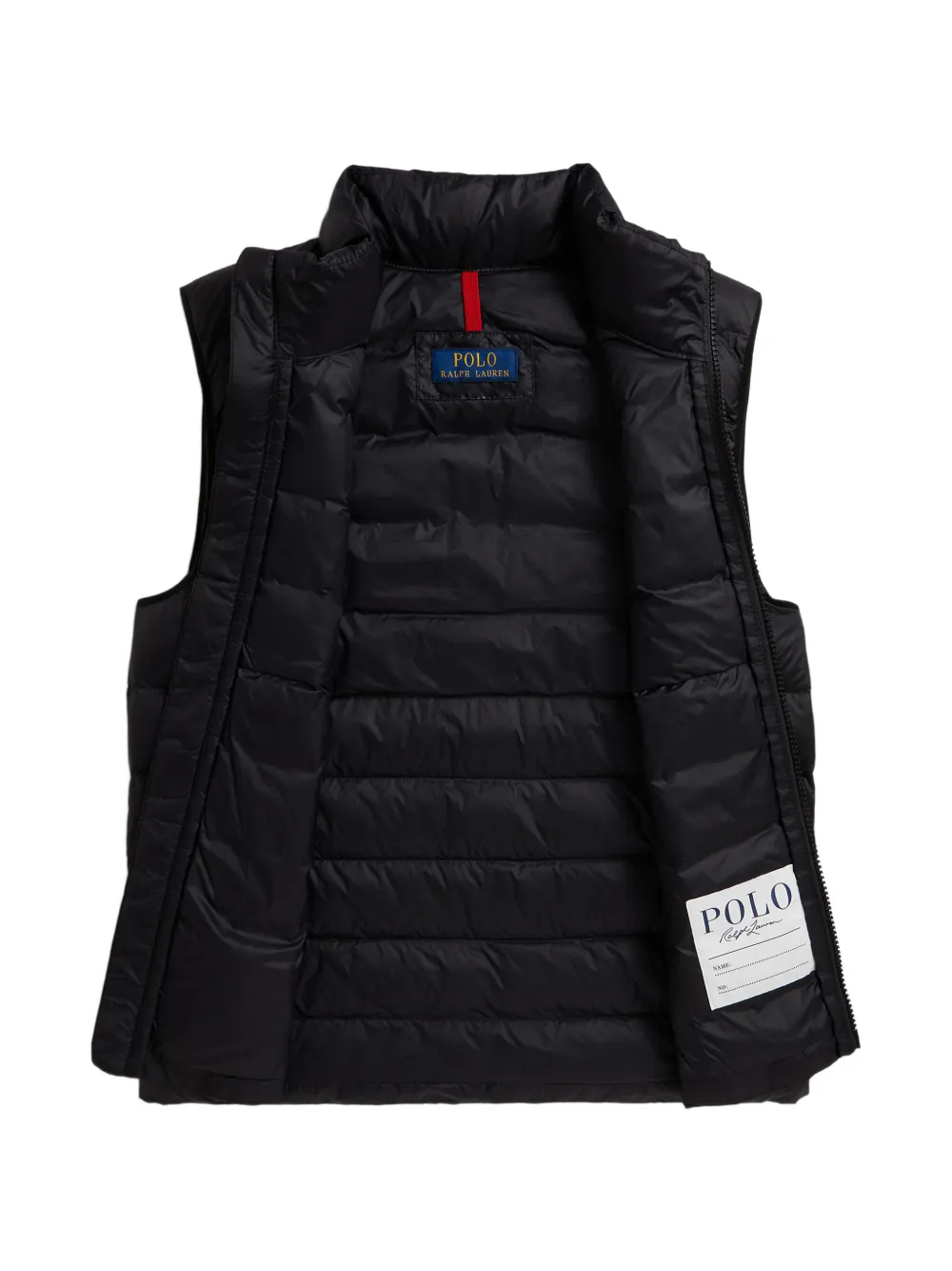 POLO RALPH LAUREN KIDS Compacte gewatteerde bodywarmer Zwart