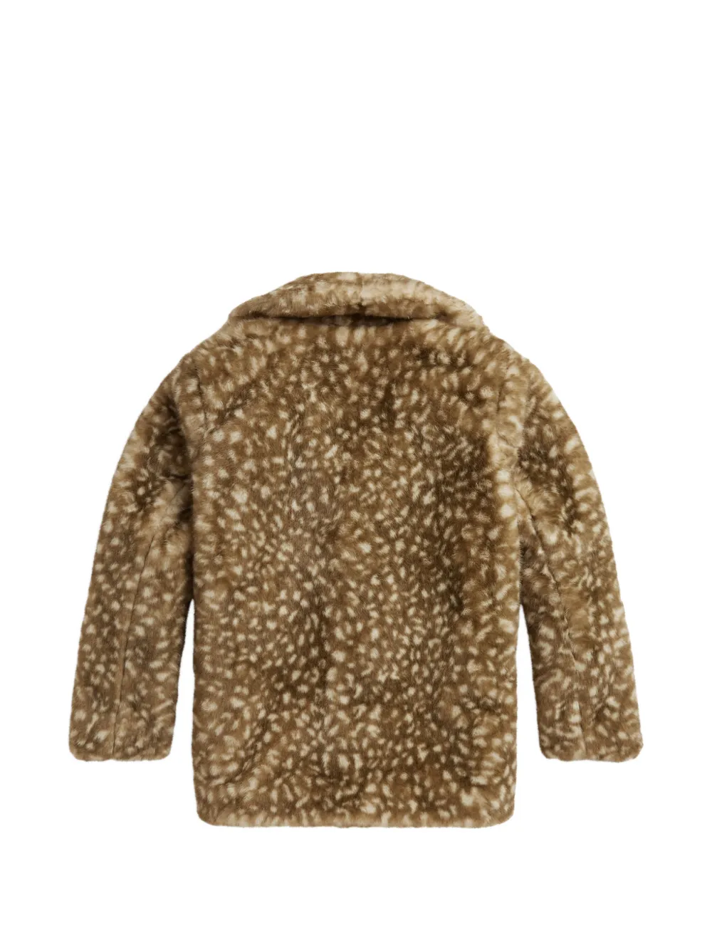 POLO RALPH LAUREN KIDS Jack van imitatiebont met print Bruin