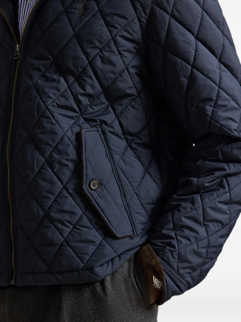 Polo Ralph Lauren Gewatteerd jack Blauw