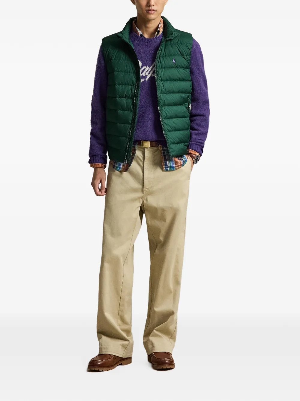 Polo Ralph Lauren The Colden opvouwbare bodywarmer Groen