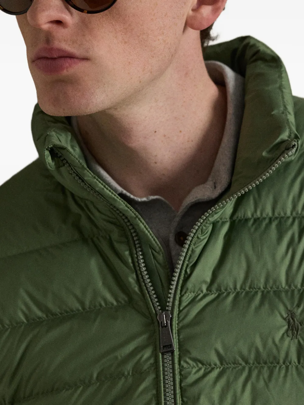 Polo Ralph Lauren The Colden Packable donsjack Groen