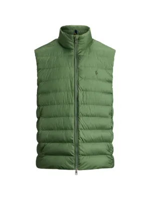 RLX Ralph Lauren フーデッド キルティングベスト | グレー | FARFETCH JP